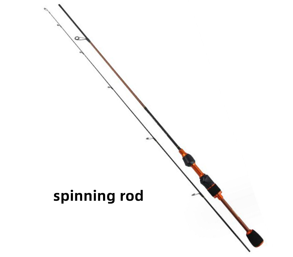 Fishing Rod 1.68M/1.8M Carbon Fiber Spinning Solid Tips Lure Casting Fishing Rod