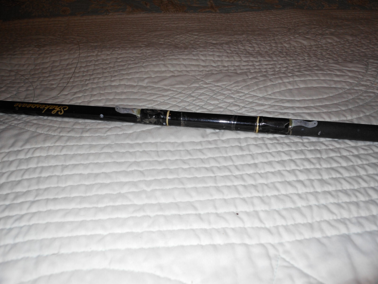 VINTAGE SHAKESPEARE WONDERPOLE TSP 10 100 3 SECTIONS ACTION LIGHT (4-10 lb. line