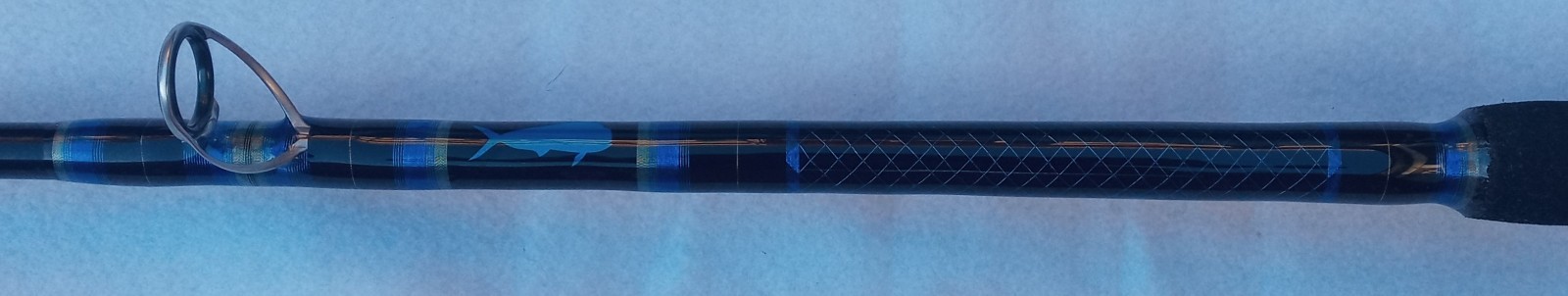 Calstar Black West Coast Rod BWC-270C Custom Wrapped by WESTCOAST CUSTOM RODS
