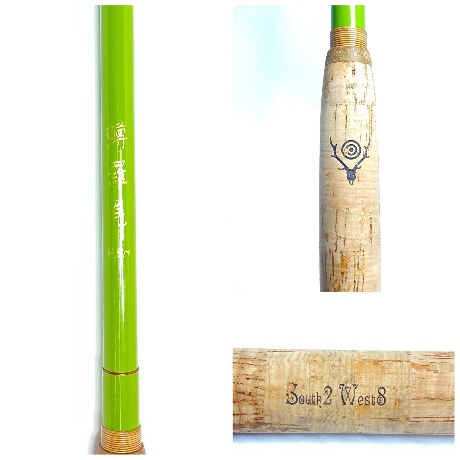 SOUTH2 WEST8 Tenkara Fishing Rod 4.5ft 120g Used B Grade, 13 Sections