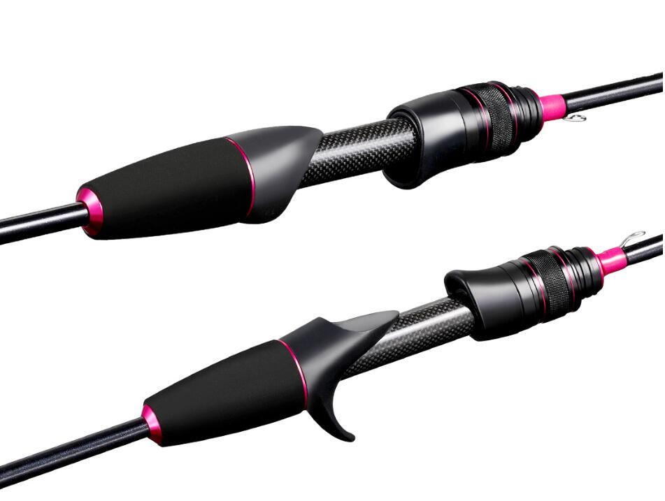 Trout Fishing Rods Carbon Fiber Spinning/casting Rod 1.35m/ 1.5m/1.68m/1.8m Pole