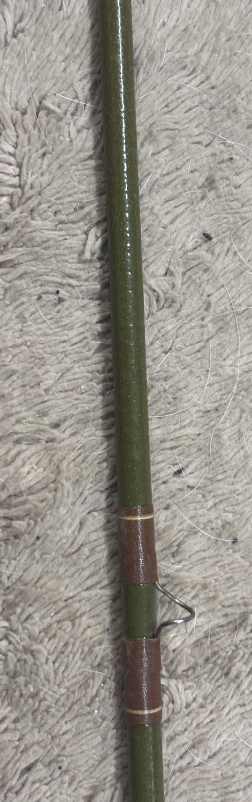 Vintage St Croix 9000 8 Ft 8 Wt Fiberglass Fly Rod Park Falls Wisconsin