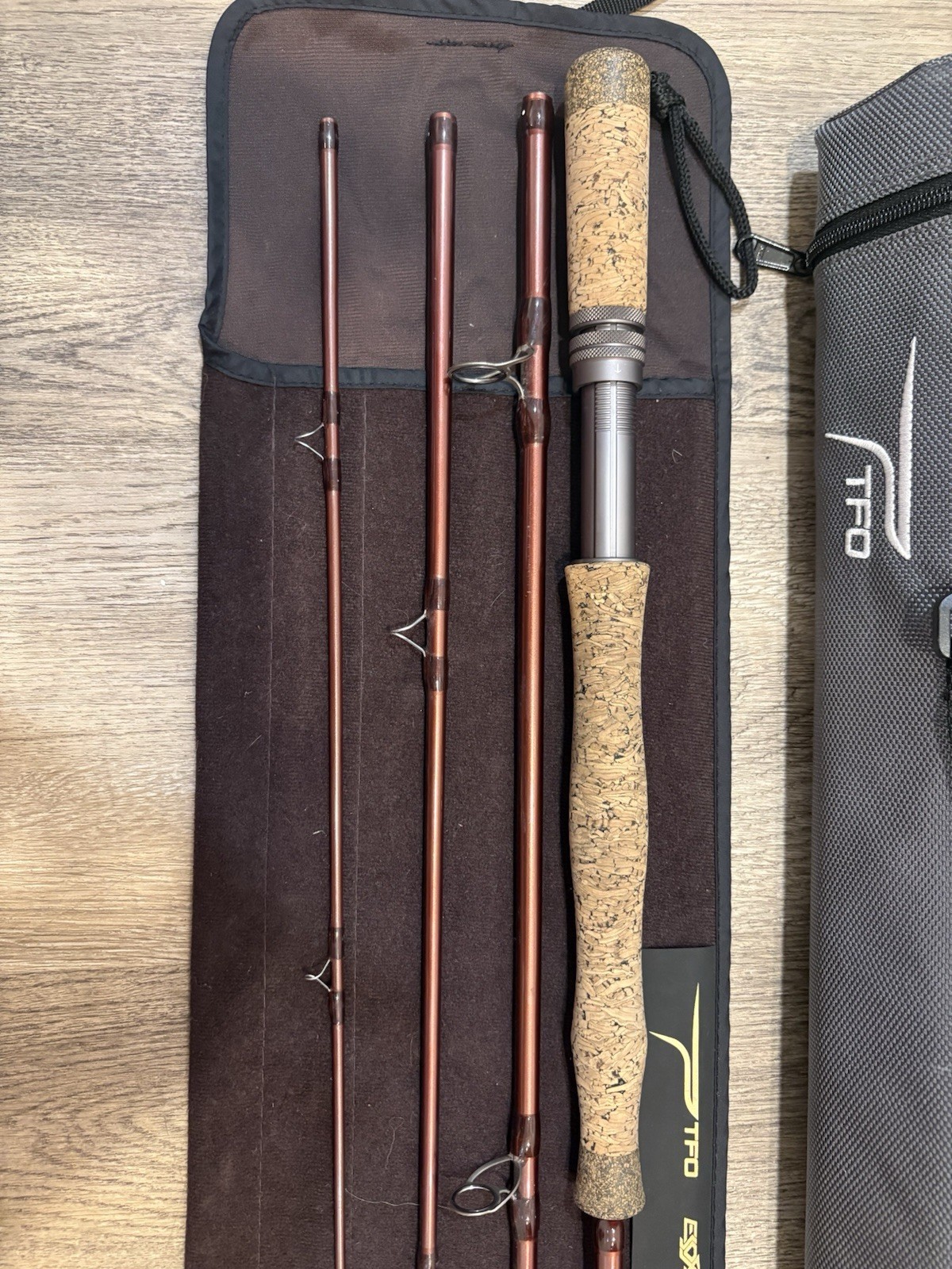 TFO ESOX Fly Rod 9ft 12wt 4pc w/ Rod Sock & Tube