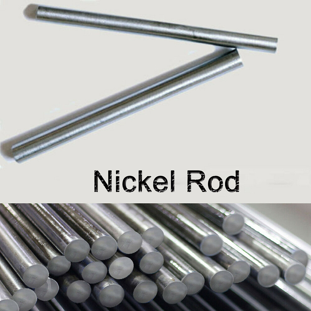 12/4PACK 6mm(0.236″) Dia. 100mm(3.94″) Long N6 99.6% Pure Nickel Bar Rod