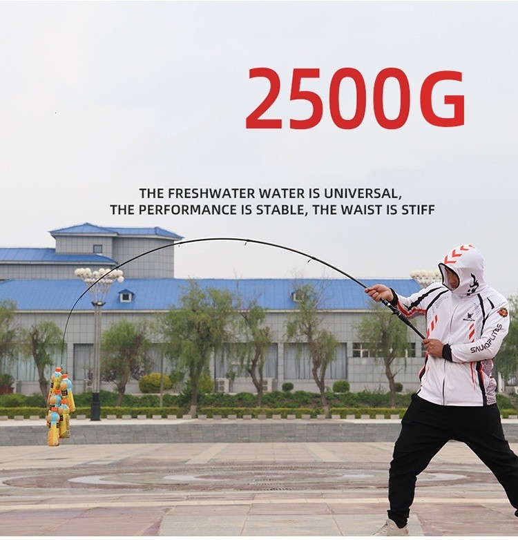 Telescopic Fishing Rod Carp Carbon Fiber Fishing Rod 1.8M-3.6M Spinning Casting