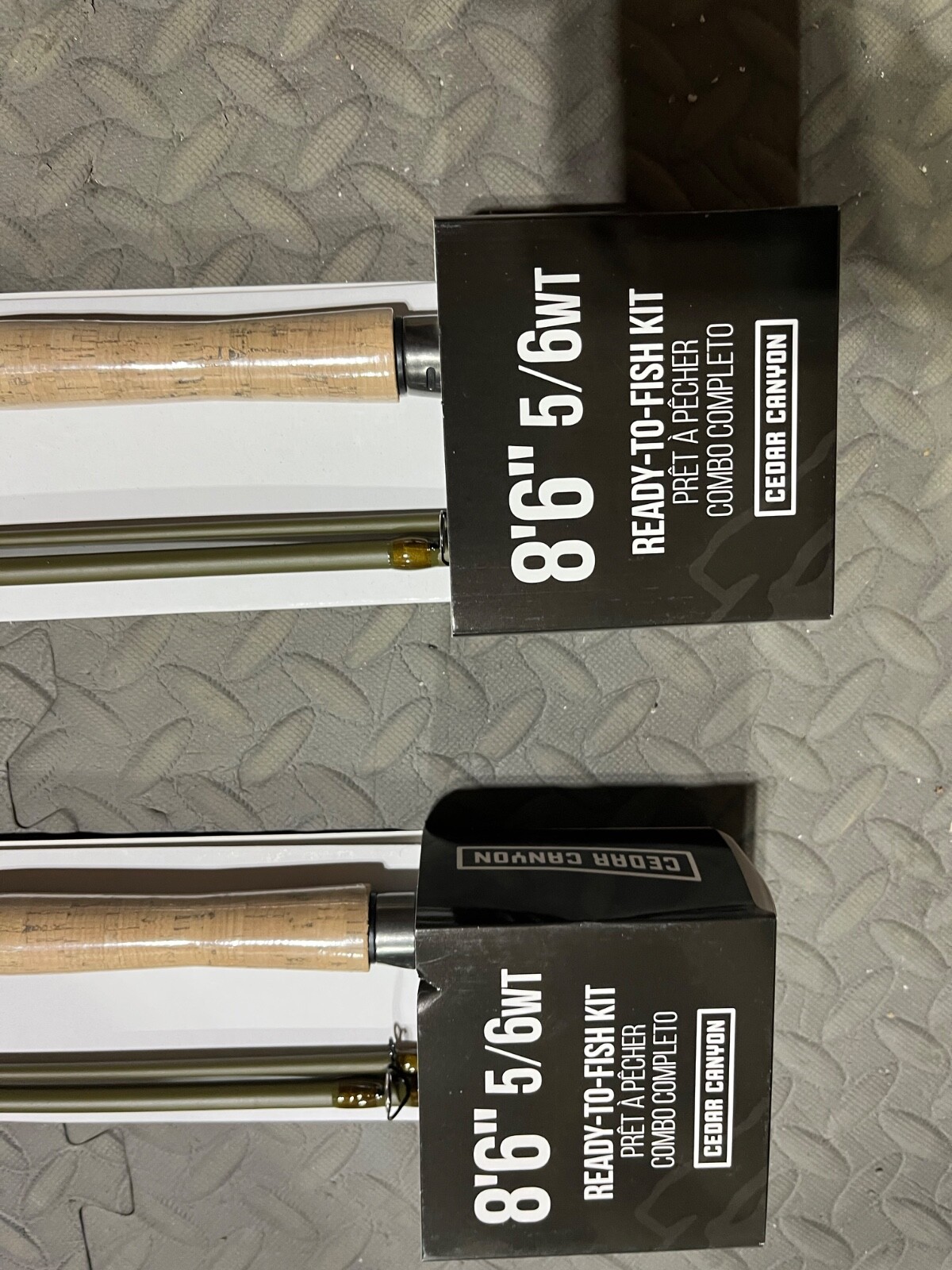 Cedar Canyon fly fishing rods (you get two) (25208)