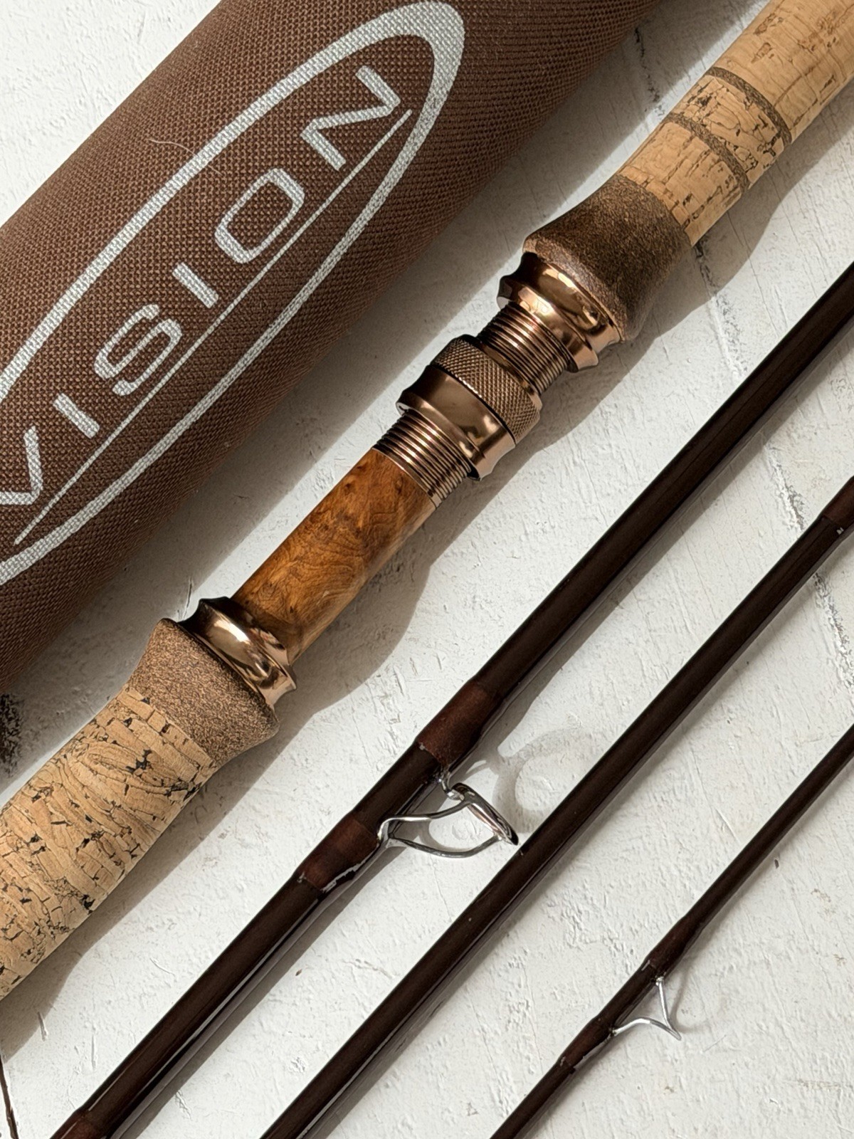 **BEAUTIFUL** 🔥 VISION 6wt. 10’11”in 4pc Switch/Spey Flyrod!! 🔥