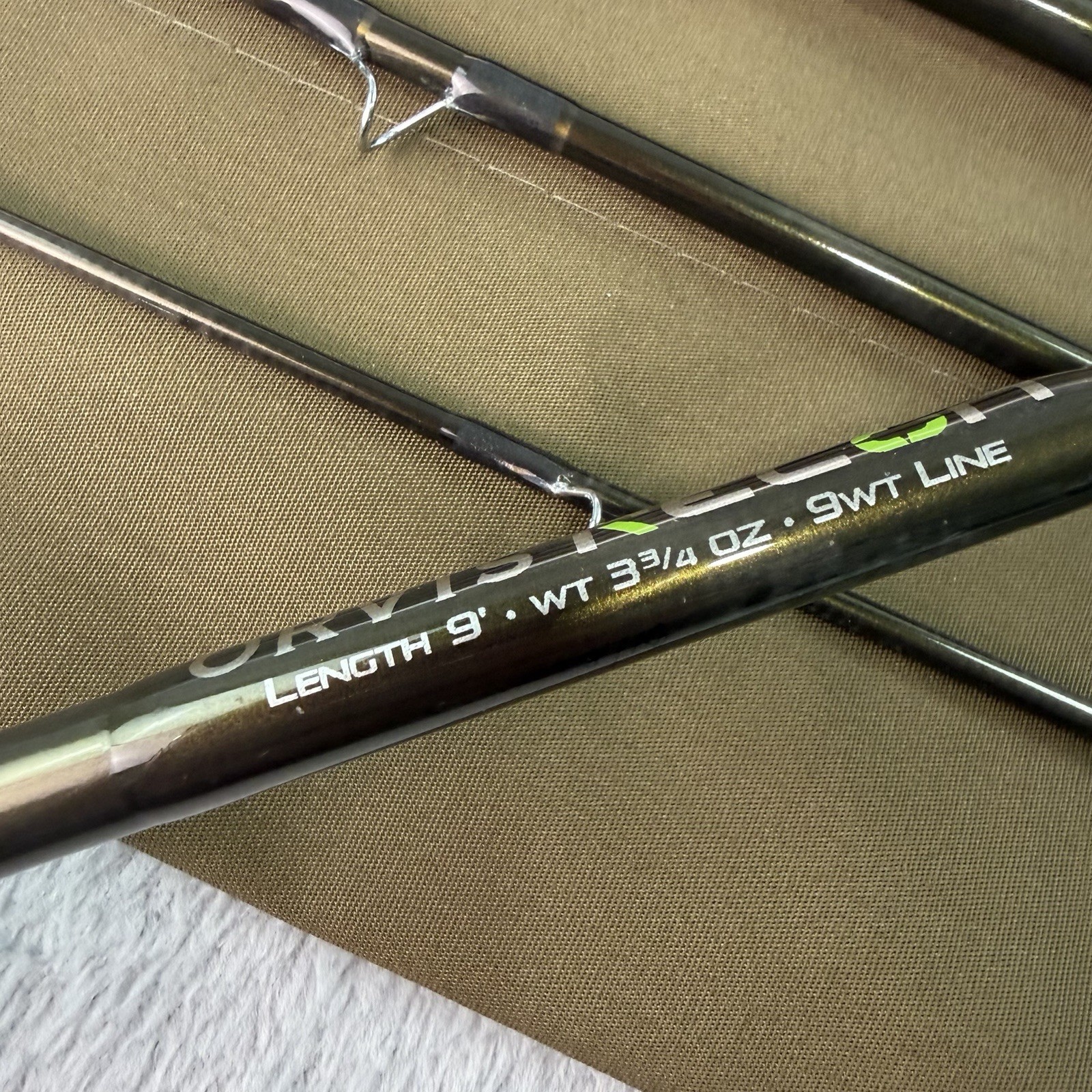 Orvis Recon Fly Fishing Rod 9’ 9wt 4pc Mod Action w Tube & Sock Excellent Y217