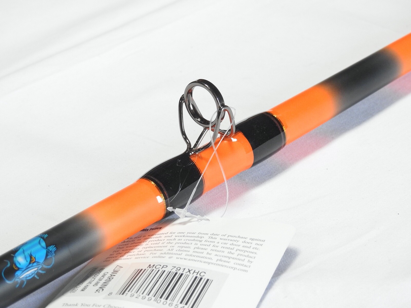 Monster Catfish Casting Rod 7’9″ 1PC Metal Reel Seat S/S Guides