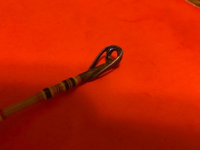 VINTAGE CUSTOM BUILT FENWICK 1670 6 FOOT 6 INCH 30 TO 60# JIG STICK FISHING ROD