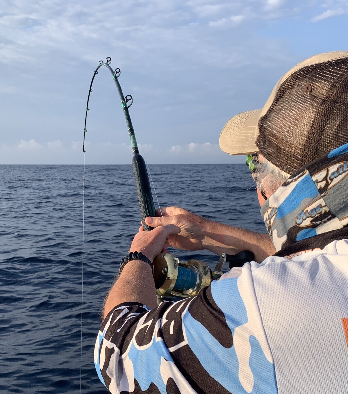 Saltwater Offshore Casting Rod 6’6″ 1PC 20-40 LB Saltwater Fishing Rod