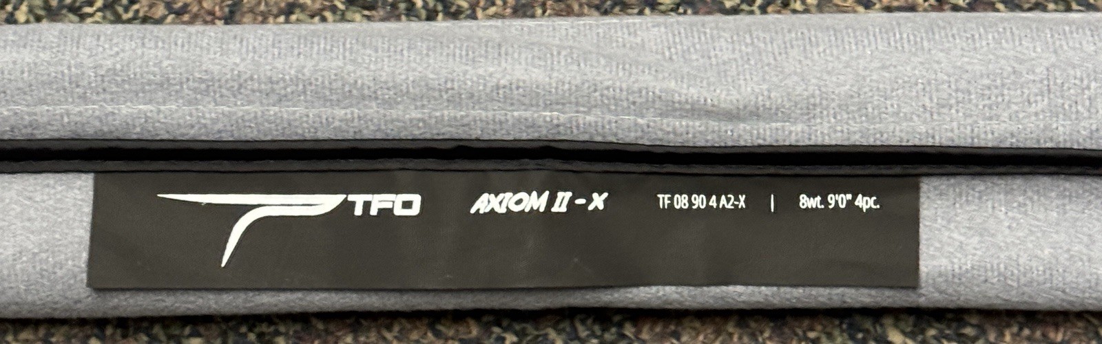 Temple Fork Outfitters TFO Axiom II 9’ 8wt Fly Rod Tube W/ TFO NTNFly Reel Combo