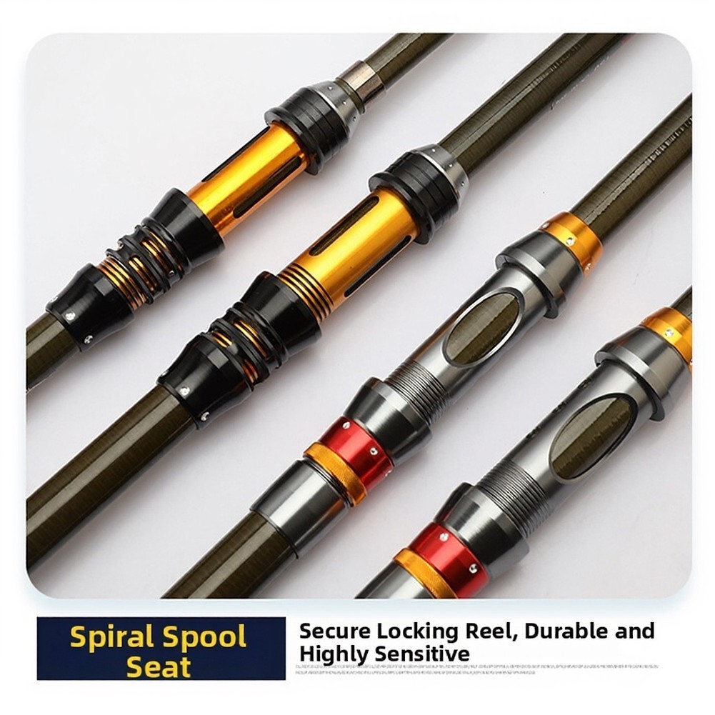 Carbon Fiber Telescopic Fishing Rod 1. 1.5m 1.8m 2.1m 2.4m 2.7m 3.0m 3.6m