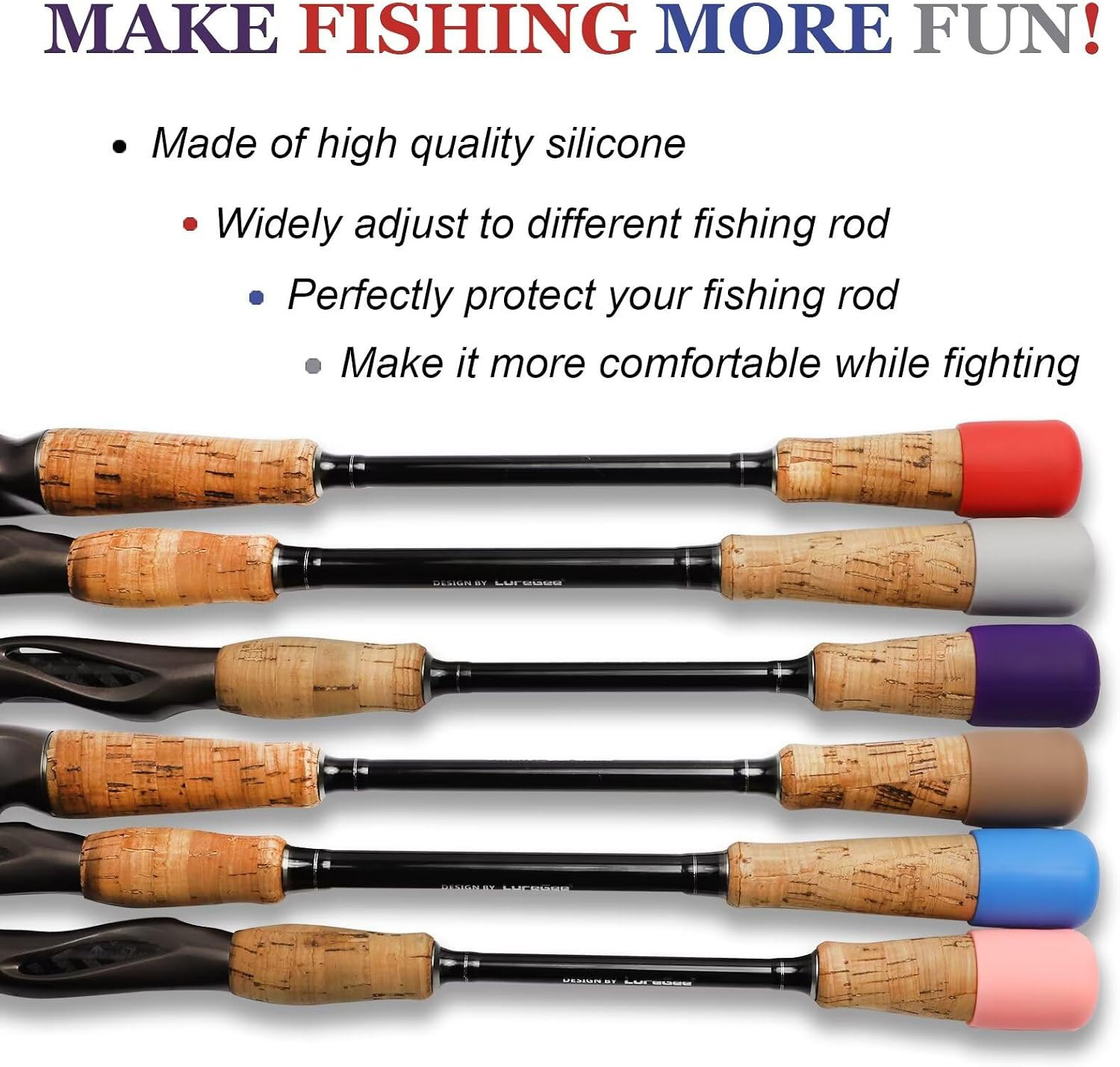 Fishing Rod Butt Cushion Fishing Rod Seat Cushions Fishing Rod Protector Fishing