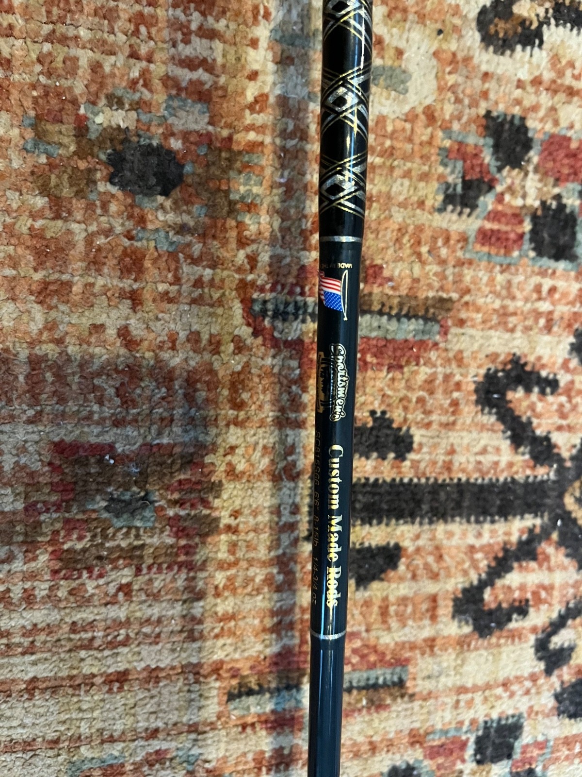 Sportsmen Center Custom spinning fishing rod made in USA (27639)