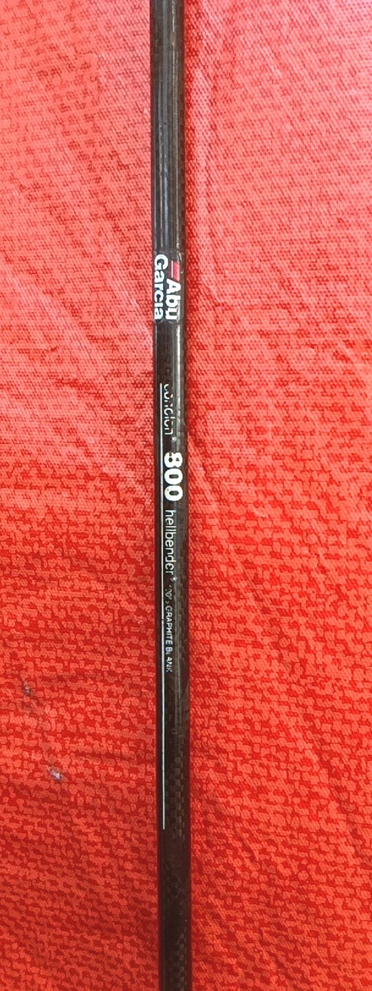 Abu Garcia Conolon 800 Hellbender XC 56 ML 66″ CASTING ROD 1 Piece RARE VTG 8