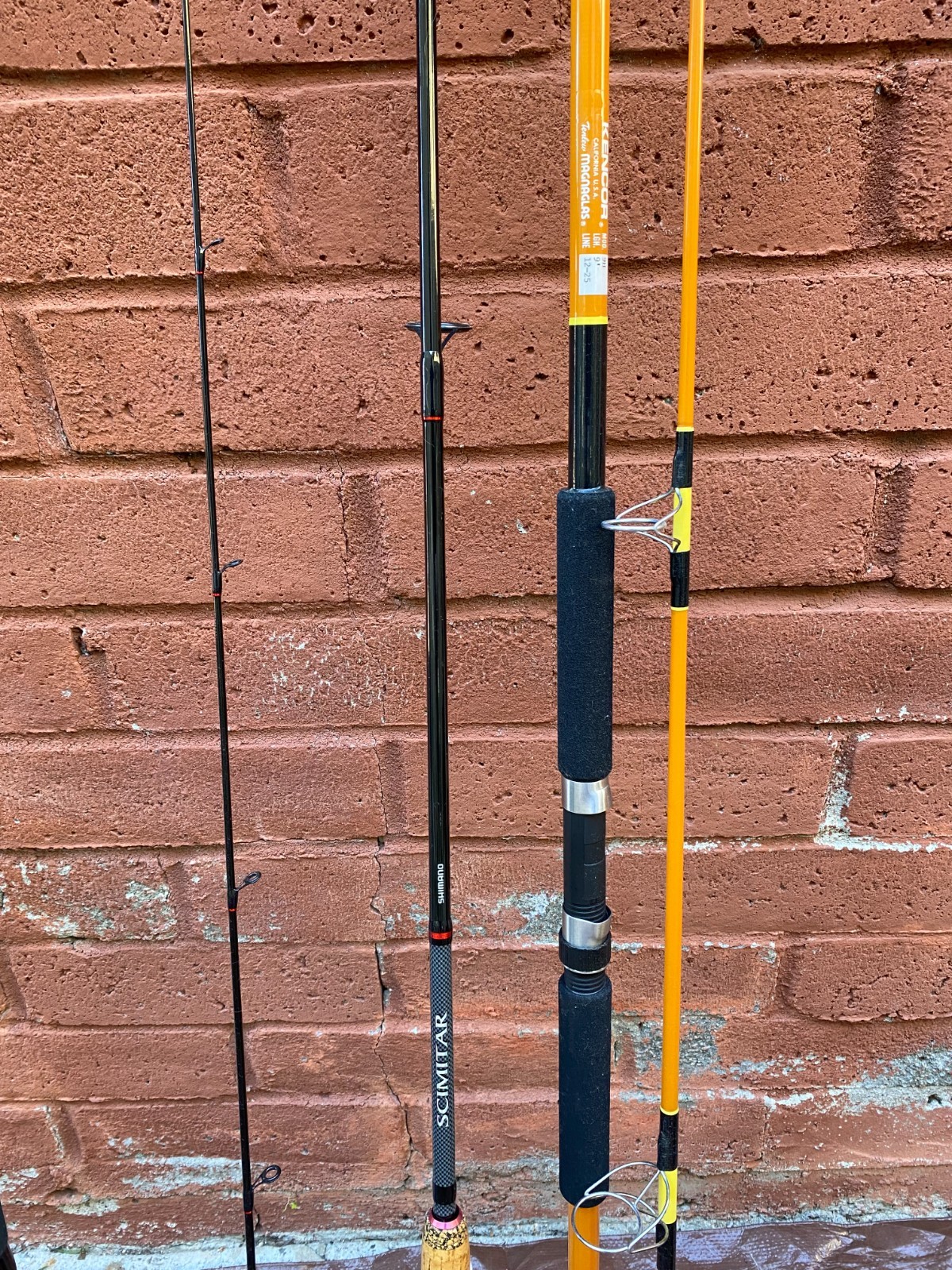 24 Fishing Rods Calstar Shimano Phenix Kencor