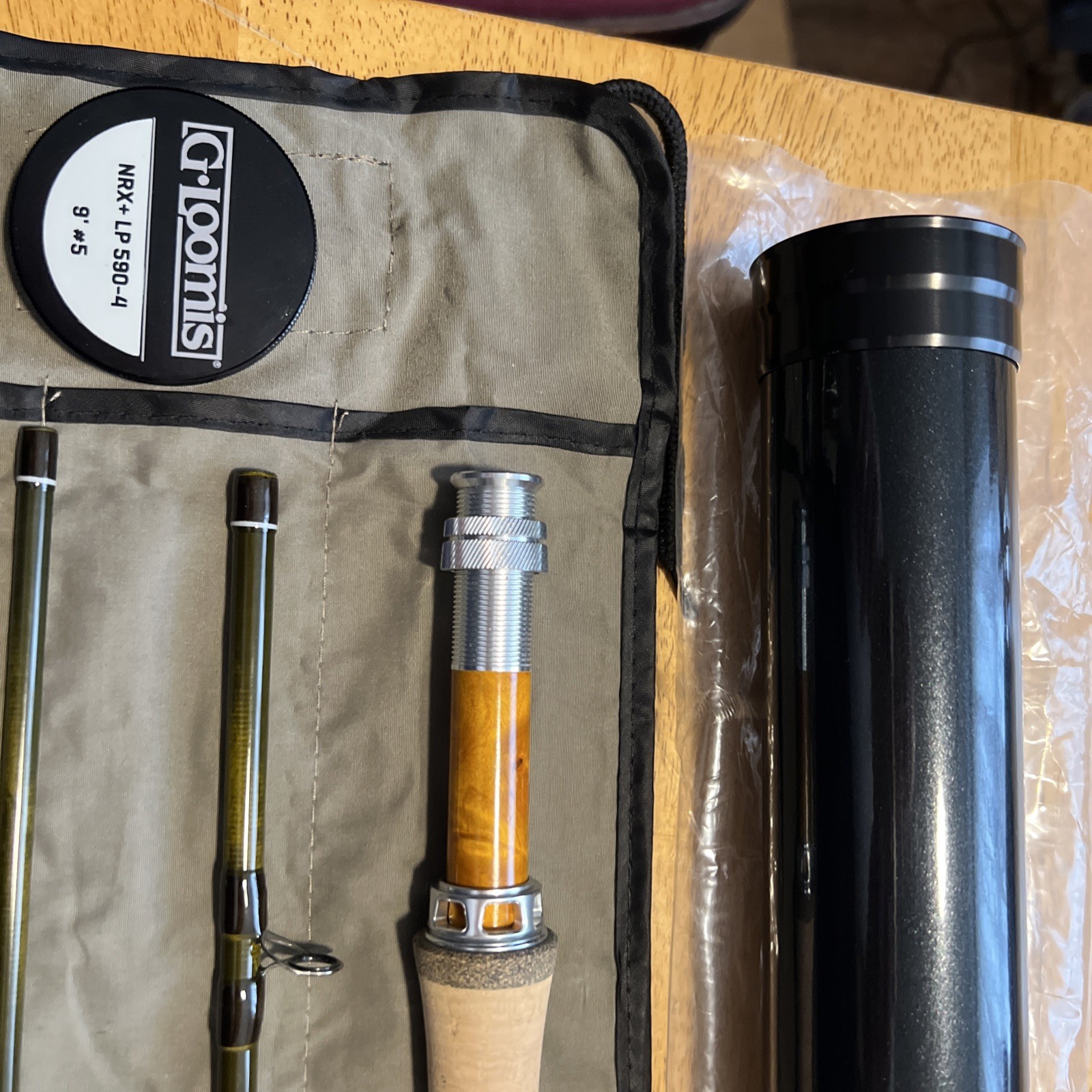 G. Loomis NRX+ LP 590-4 9′ for #5 Wt Fly Rod New Never Fished Never Registered