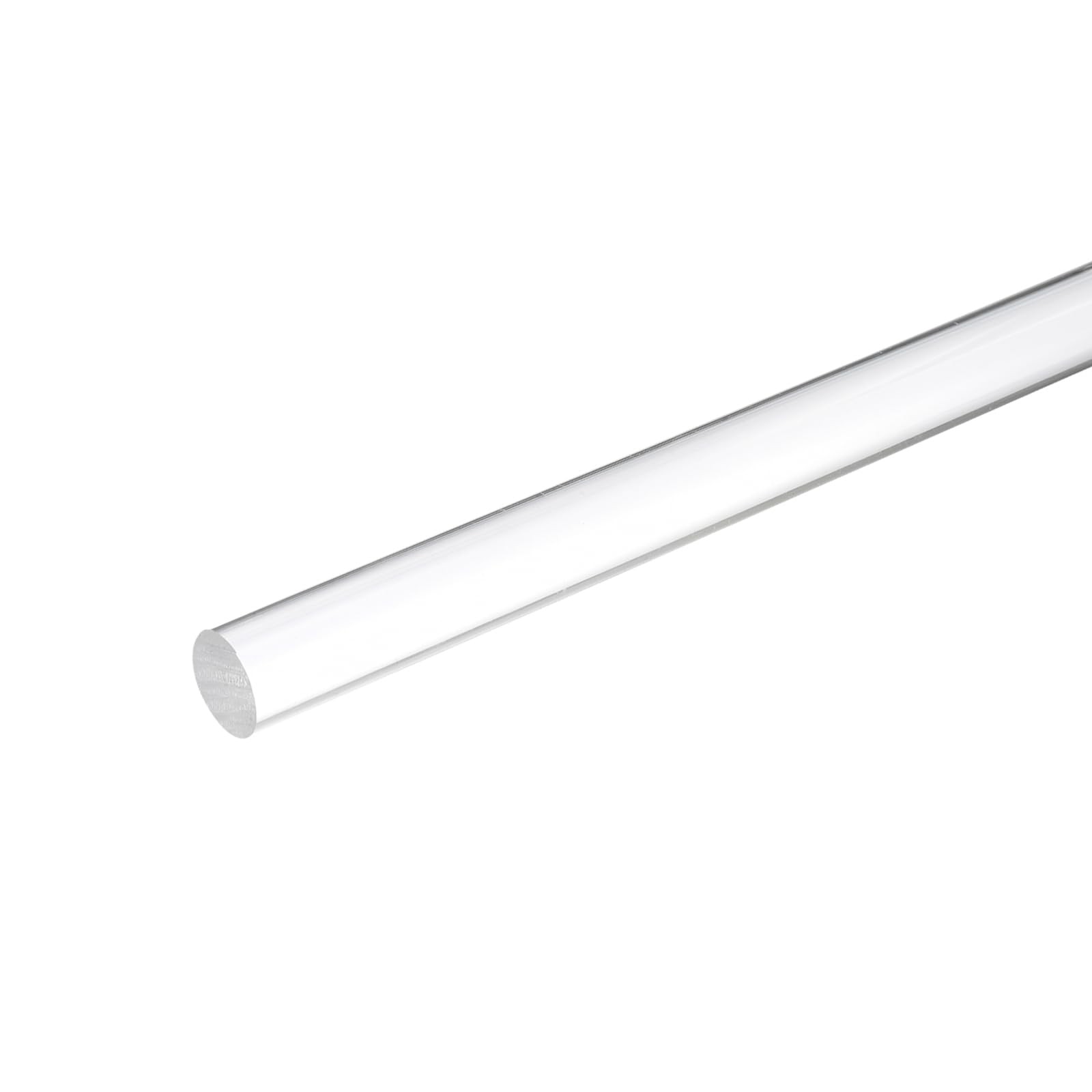 Acrylic Round Rods 1×12 Inch Clear Dowel Sticks Plastic Strip DIY Crafts
