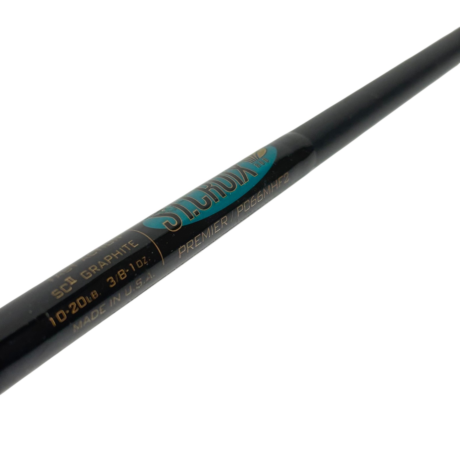 St. Croix PC66MHF2 6′ 6” 10-20-lb Med-Heavy Fast Action Fishing Casting Rod