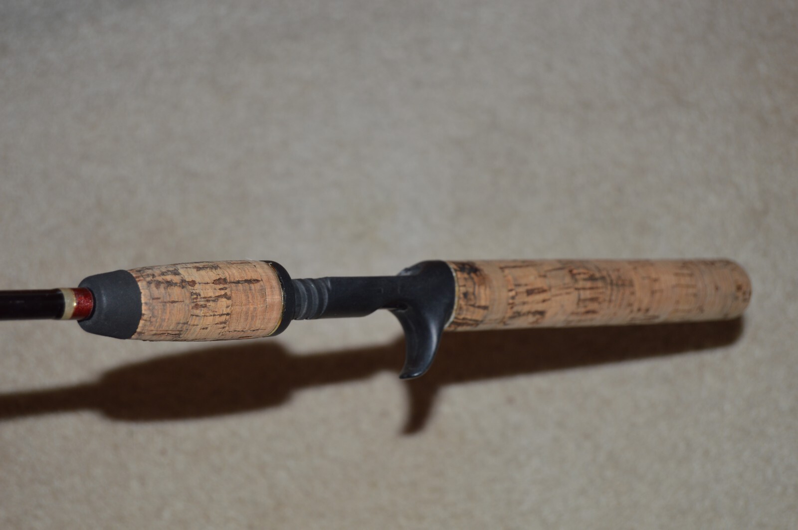 berkley bionix xi6-6 baitcast fishing rod 6′ medium heavy USED
