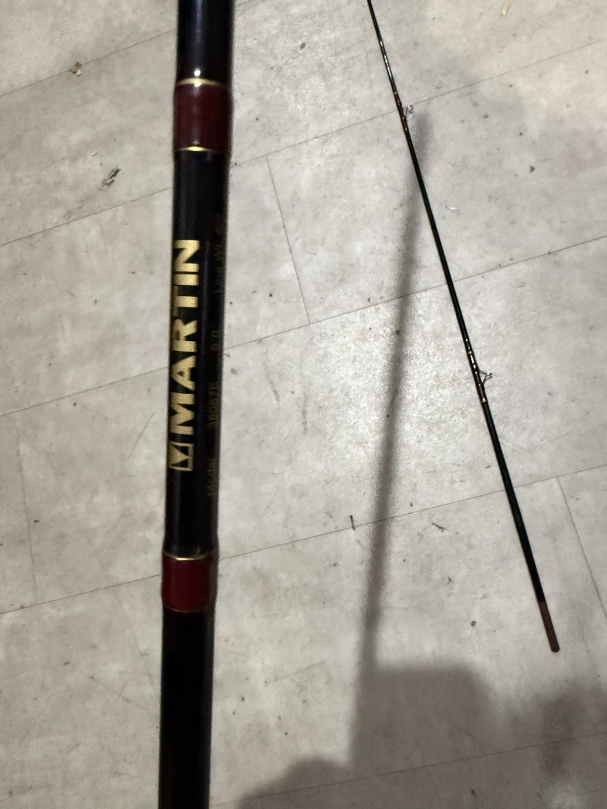Martin Reel Company 8 Foot 2 Piece 6 /7 WT Fly Rod Model 38067E