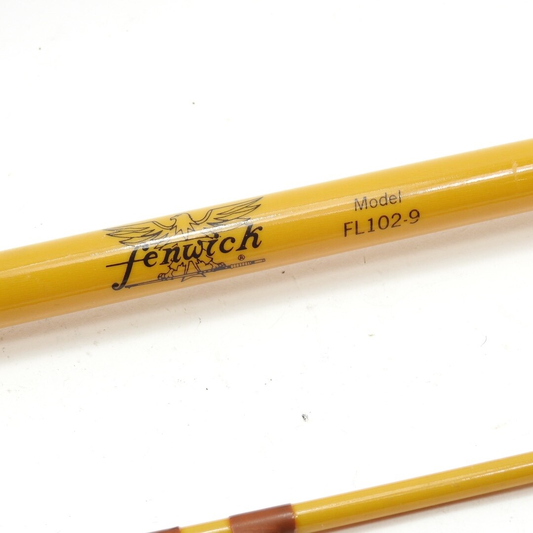 Custom-Built Fenwick Fiberglass Fly Fishing Rod. FL102-9. 8’ 7”. 9-11wt.