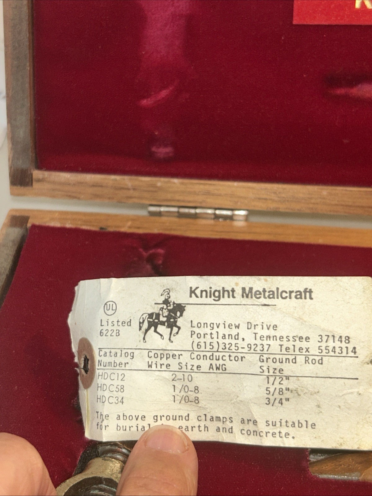 Knight Metalcraft Ground Rods