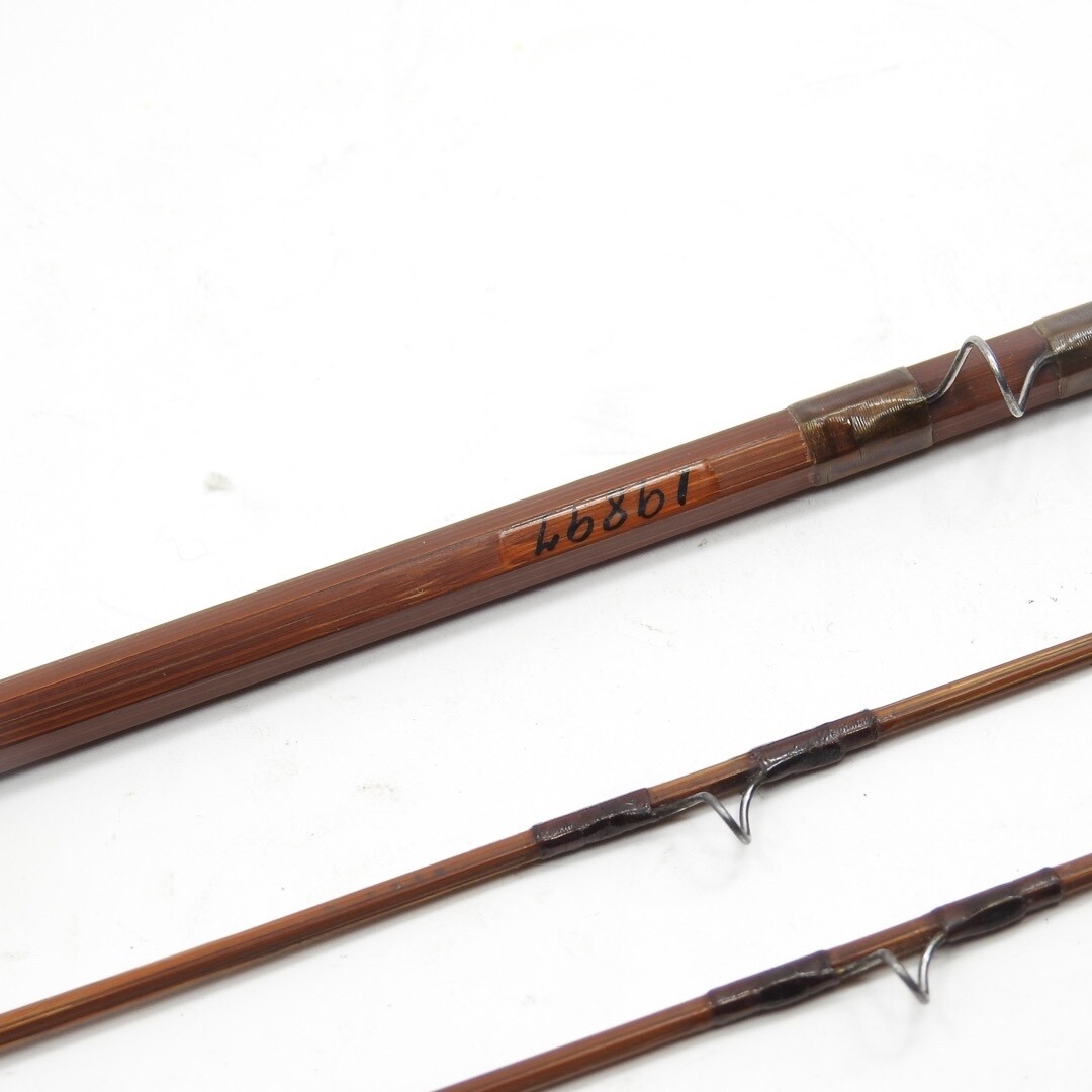 Orvis Impregnated “Deluxe” Bamboo Fly Rod. 7’ 6”. 5-6wt. W/ Tube & Sock.