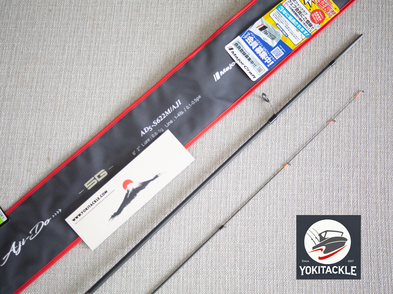 Major Craft Aji-Do 5G AD5-S622M/AJI Spinning Rod shipping from JAPAN