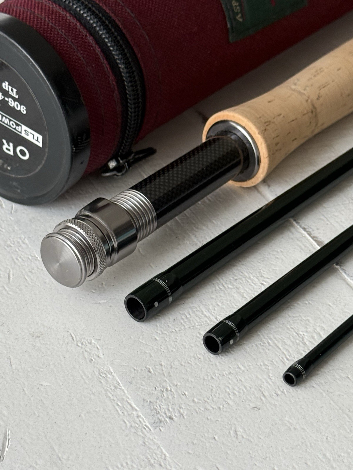 **BEAUTIFUL** ORVIS TRIDENT TLS F POWER MATRIX 6wt 9’ft Fly Rod!🔥~EXCELLENT~🔥