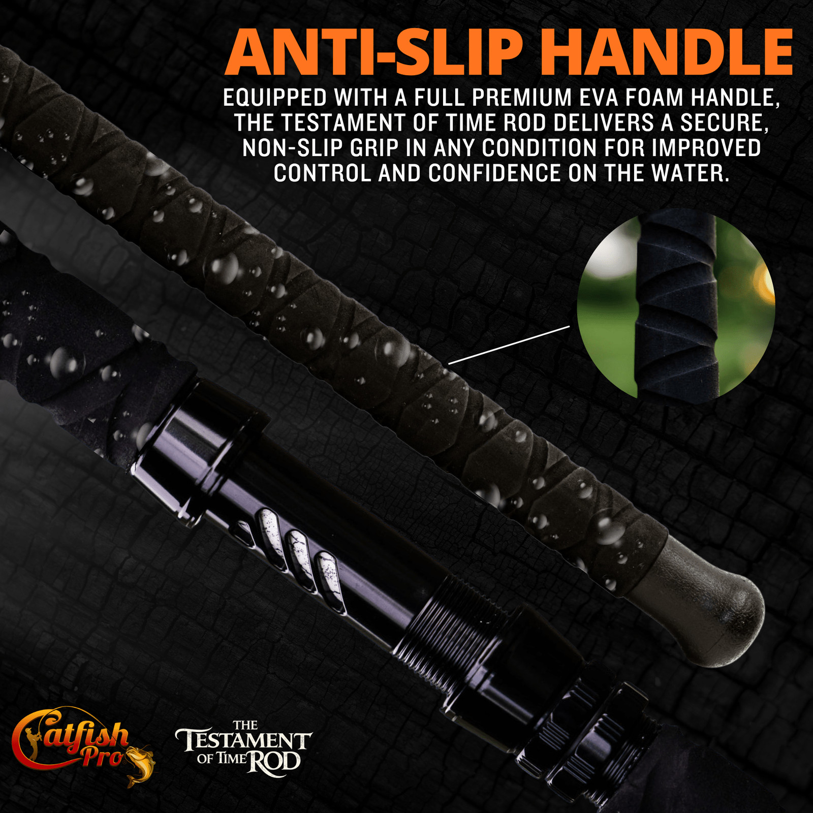 Catfish Pro 7’6″ Glow Casting Rod 1 of 220 The Testament of Time-Limited Edition