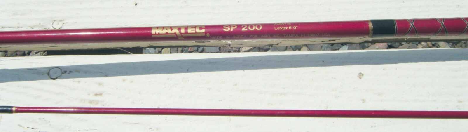 Maxtec SP 200 2-Piece 6 ft. Med. Action Spinning Rod
