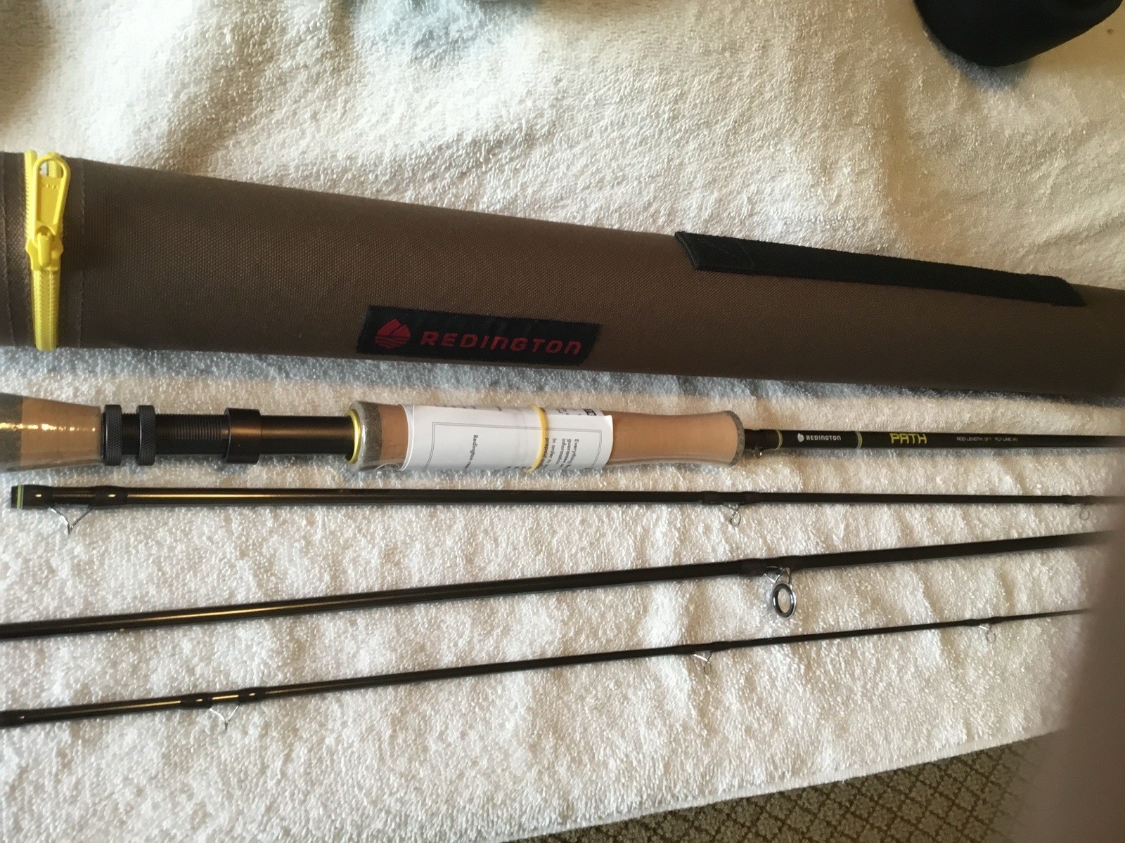 Redington Path Fly Rod. & Case , 9’0″ 4pc ~~ NEW- 99.95 !