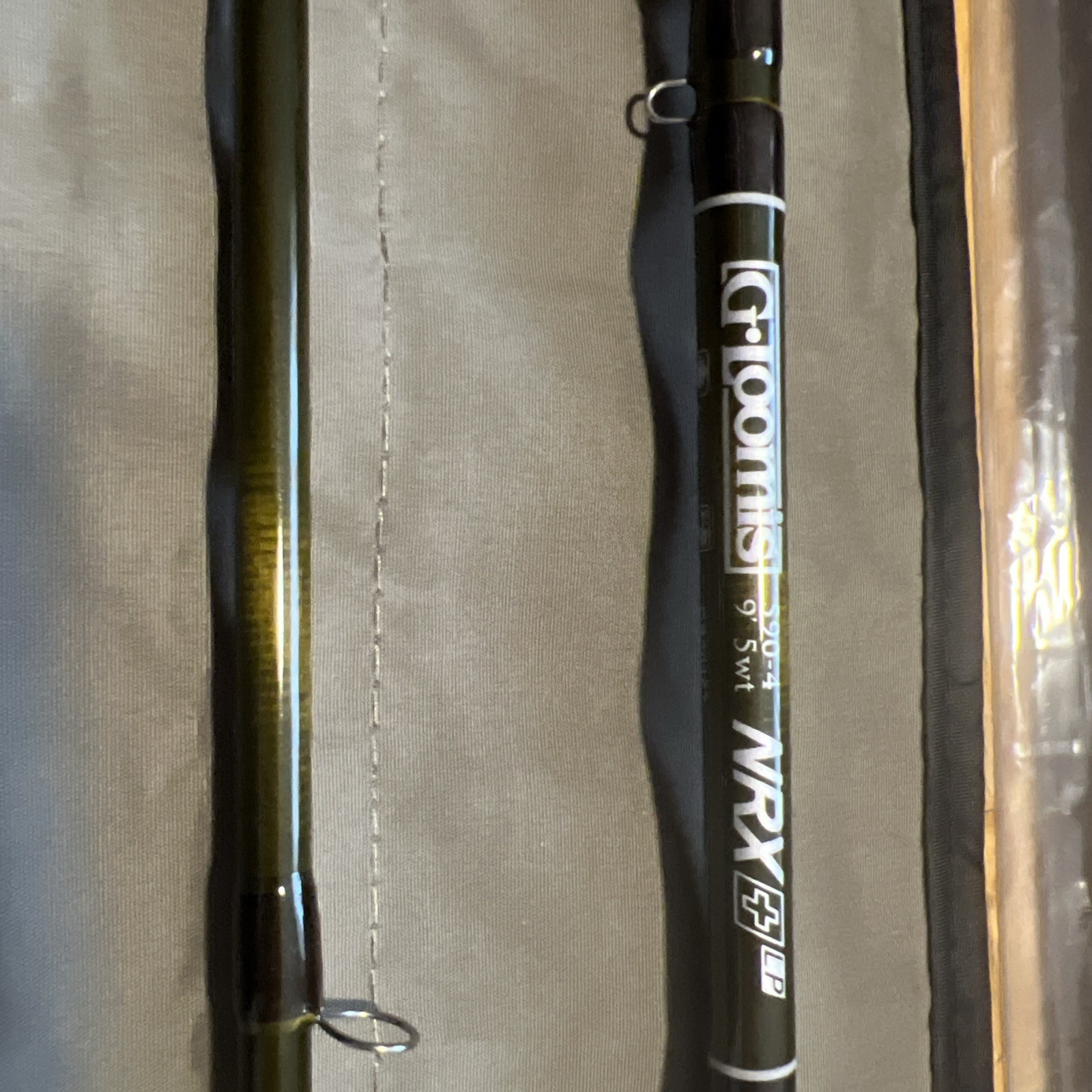 G. Loomis NRX+ LP 590-4 9′ for #5 Wt Fly Rod New Never Fished Never Registered