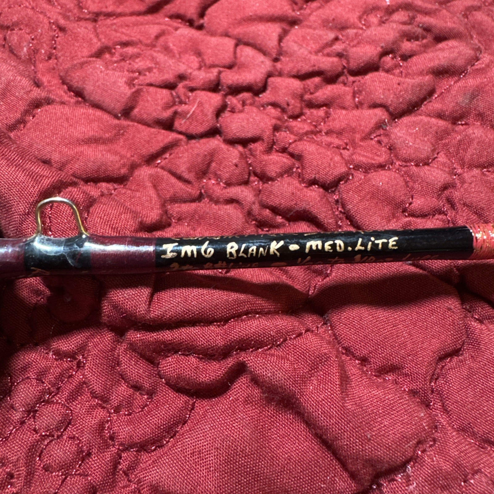 Custom made ice rod 37” Ice Fishing Rod Made By western sports and tackle