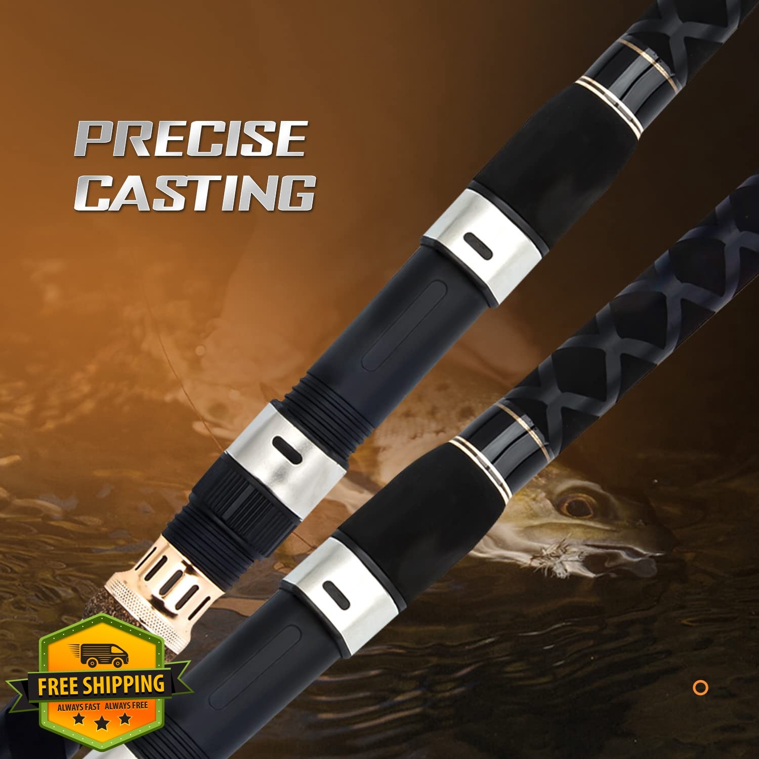 BERRYPRO Surf Spinning Fishing Rod Graphite Spinning Rod
