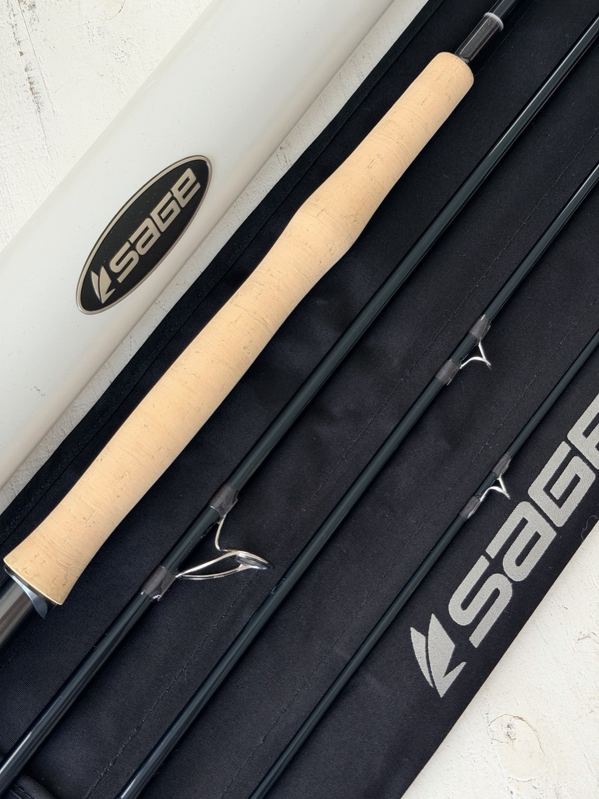 **BEAUTIFUL** 🔥 SAGE R8 SALT 12wt. 9’ft~4Pc FlyRod!! 🔥~LEGENDARY~🔥