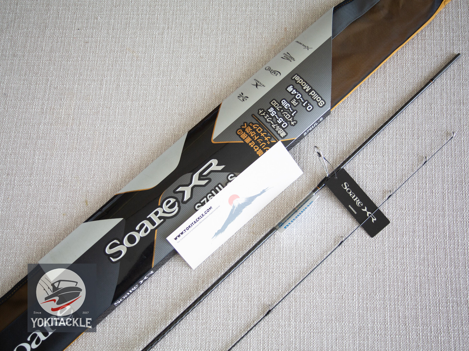 Watch Our Product Video–Shimano 21 SOARE XR S76UL-S Spinning Rod FREE SHIPPING