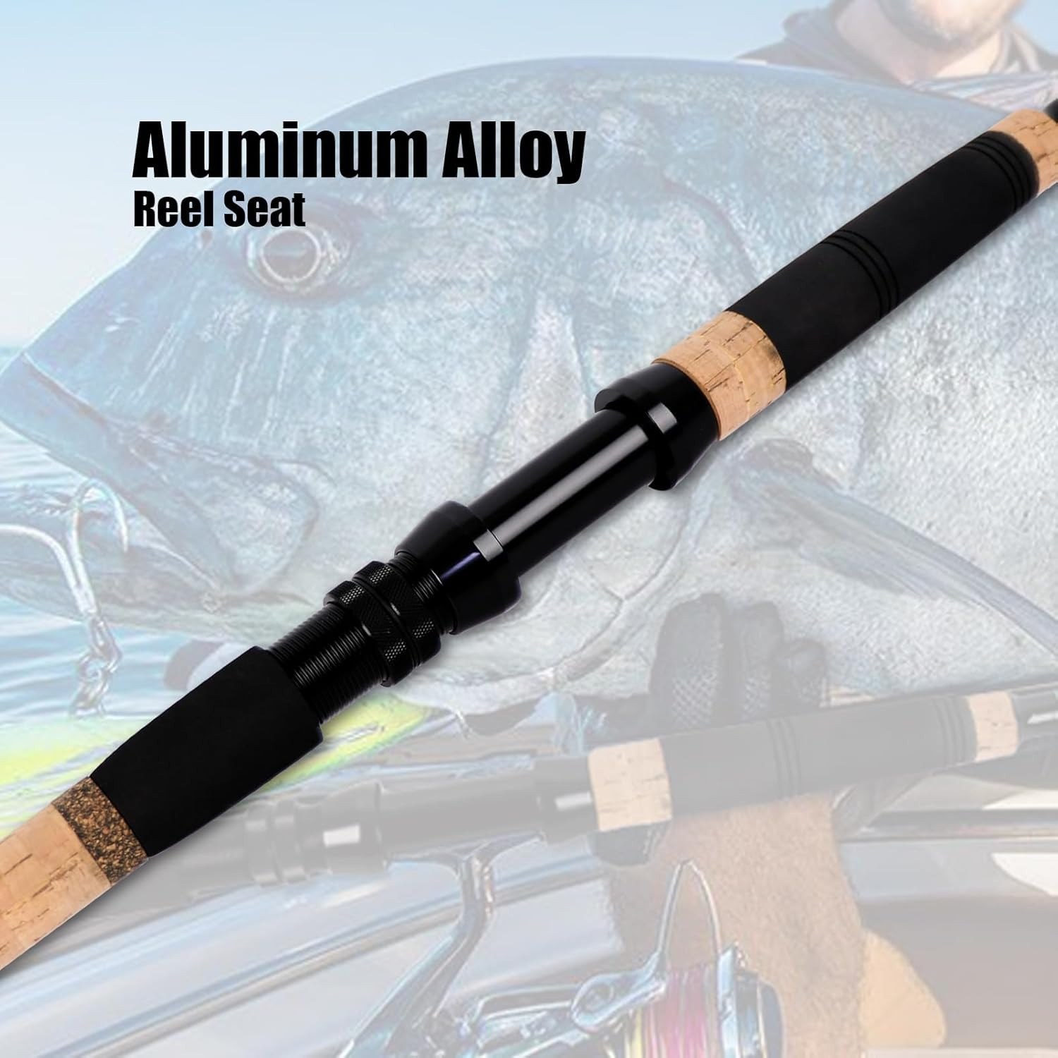 Surf Spinning Fishing Rod 2-Piece/3-Piece/4-Piece Carbon Fiber Travel Fishing Ro