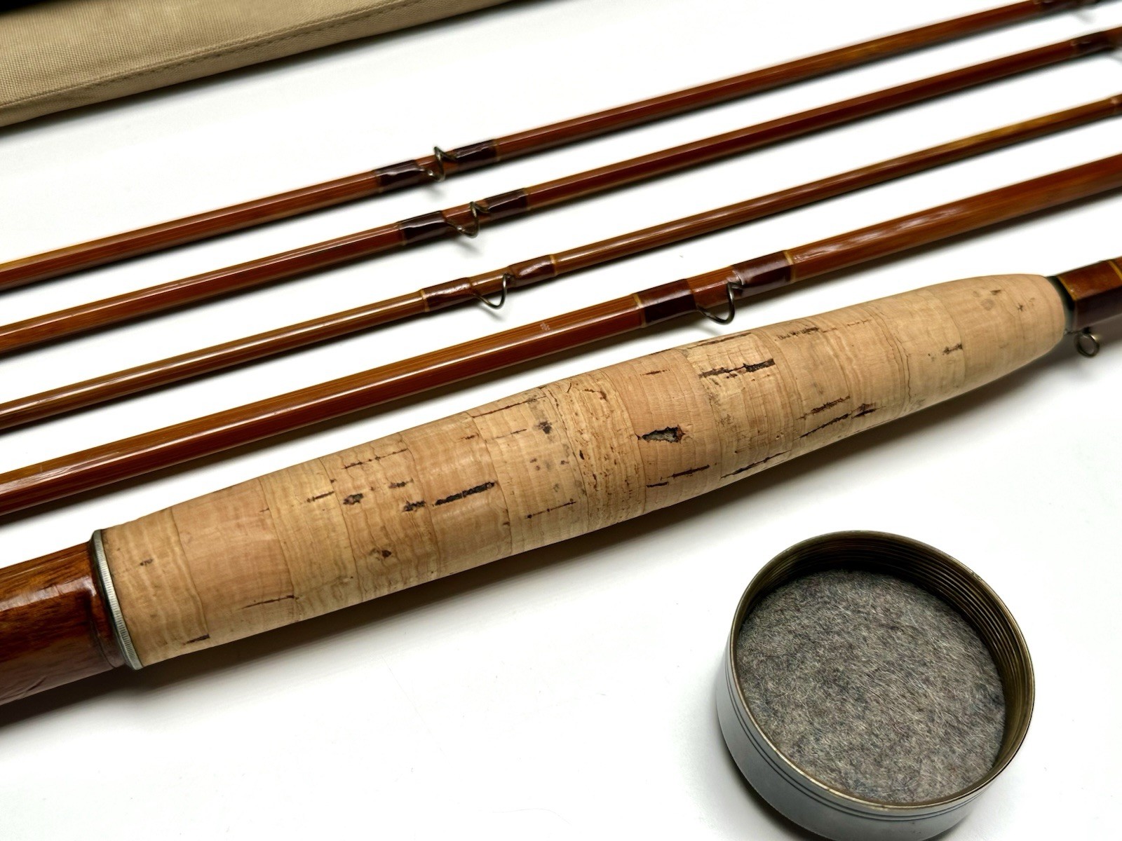 E.F. Payne 202 8ft 5wt 3/3 Bamboo Fly Rod