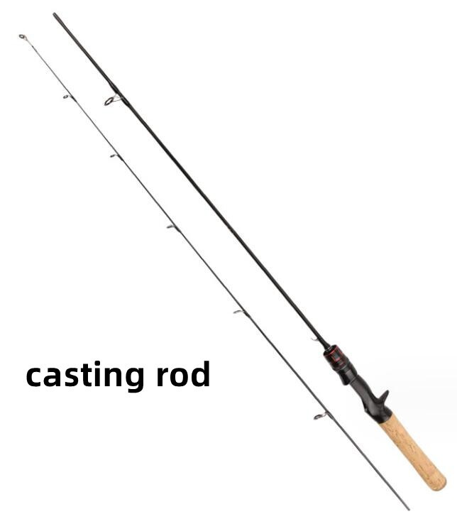1.5M/1.68M/1.8M Carbon Fiber Fishing Rod Ultra Light Spinning Wooden Handle Rods