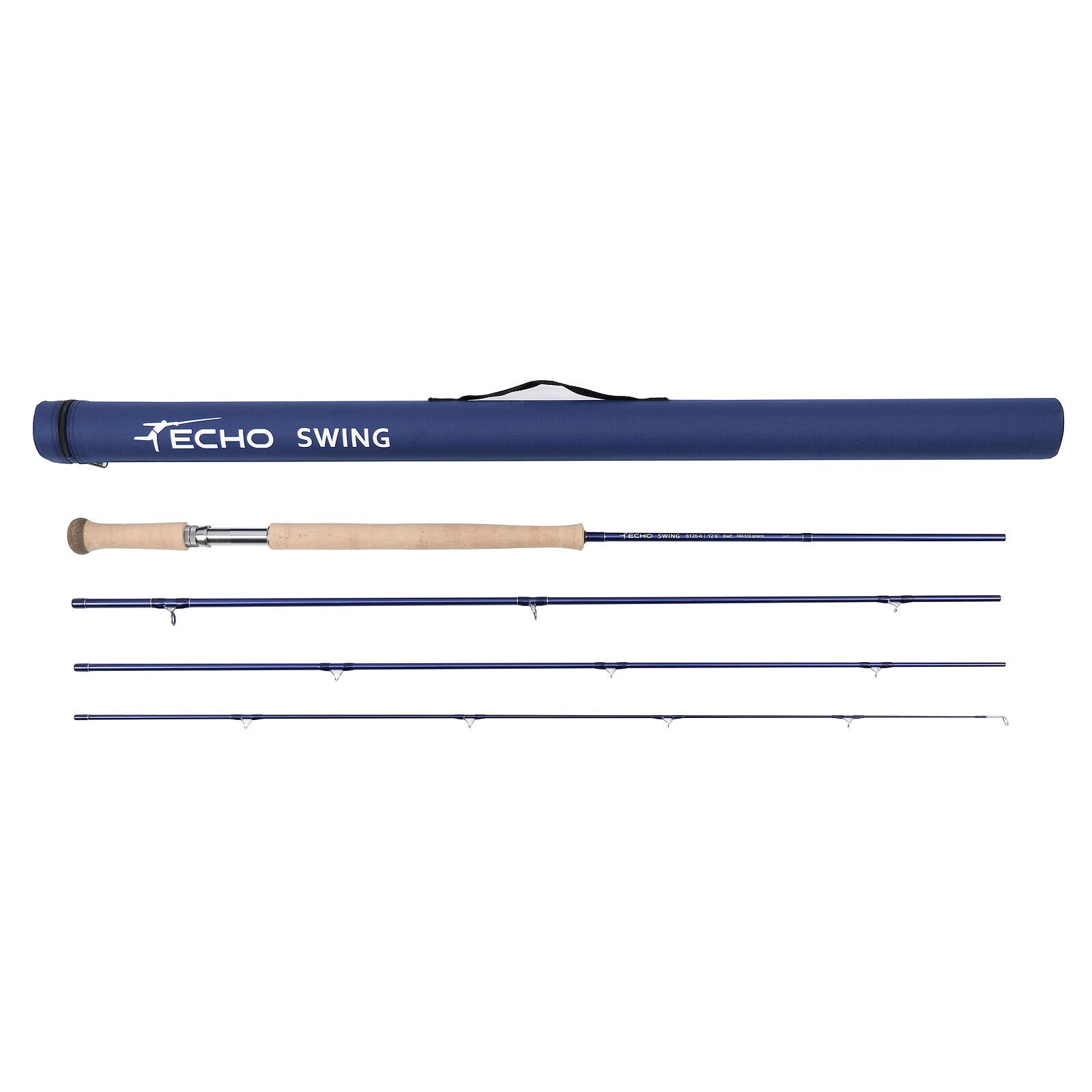 ECHO SWING TROUT SPEY 3110-4 11′ 0″ #3 WEIGHT 4 PC TWO HANDED FLY ROD FREE SHIP