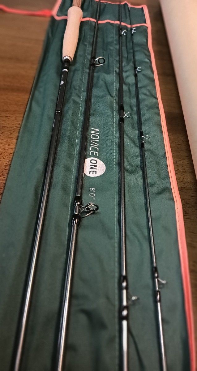 TIEMCO EUFLEX NOBIS ONE 803-4 Fly Fishing Rod 8ft 3 Line 4-Piece