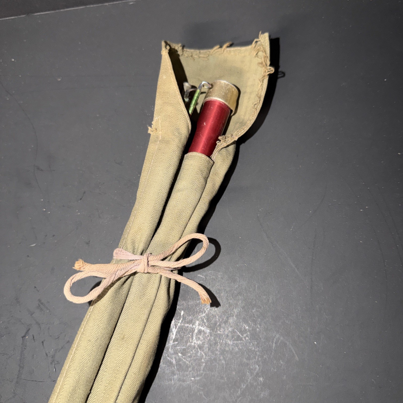 Walton Powell (BAMBOO) 9′ 1″ # 4pc 2 top Fly Fishing Rod ULTRA RARE!!!