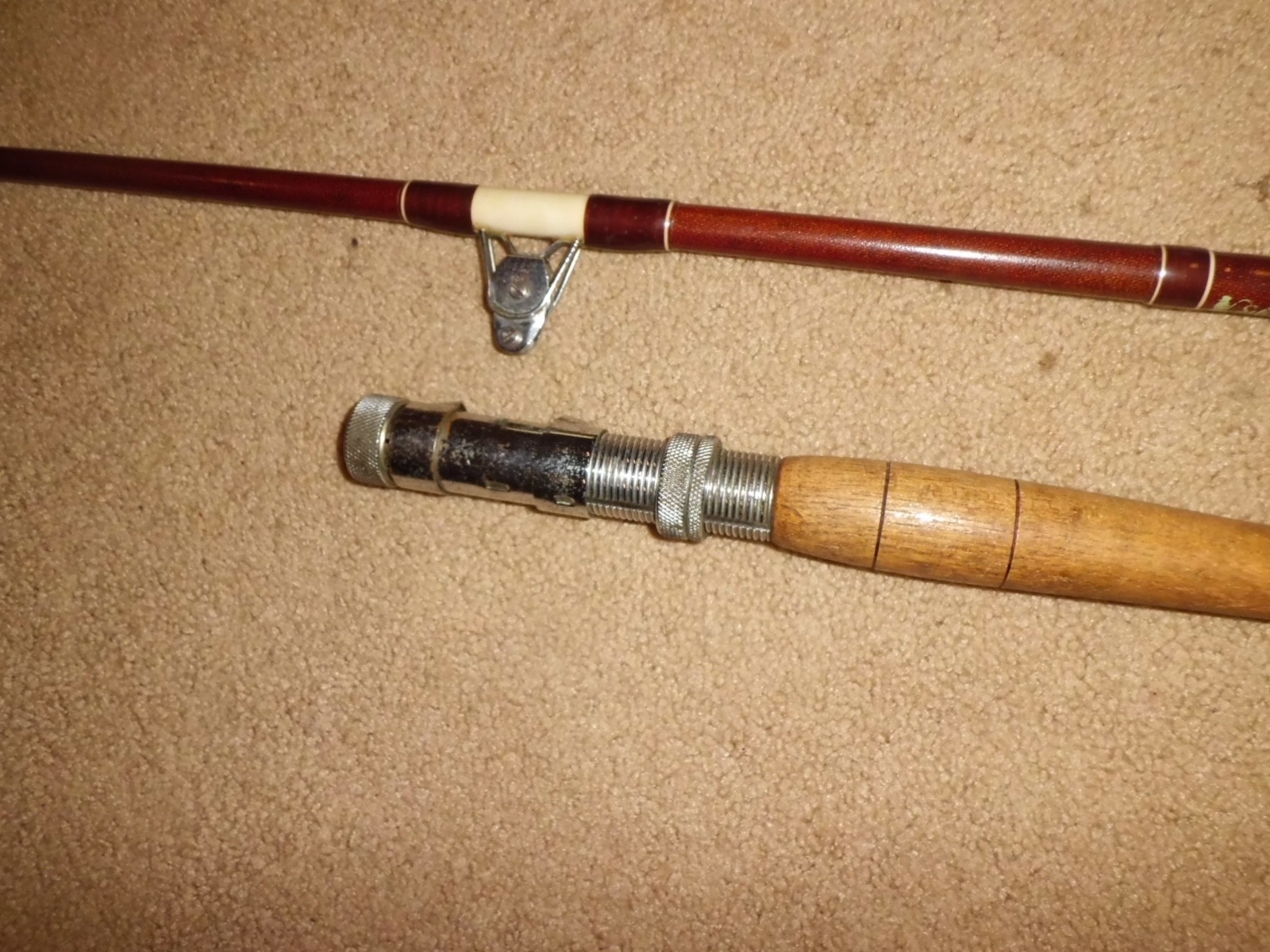 Vintage Silaflex M50GR Conventional Boat 6’8″ Rod made in USA- 50 lb test