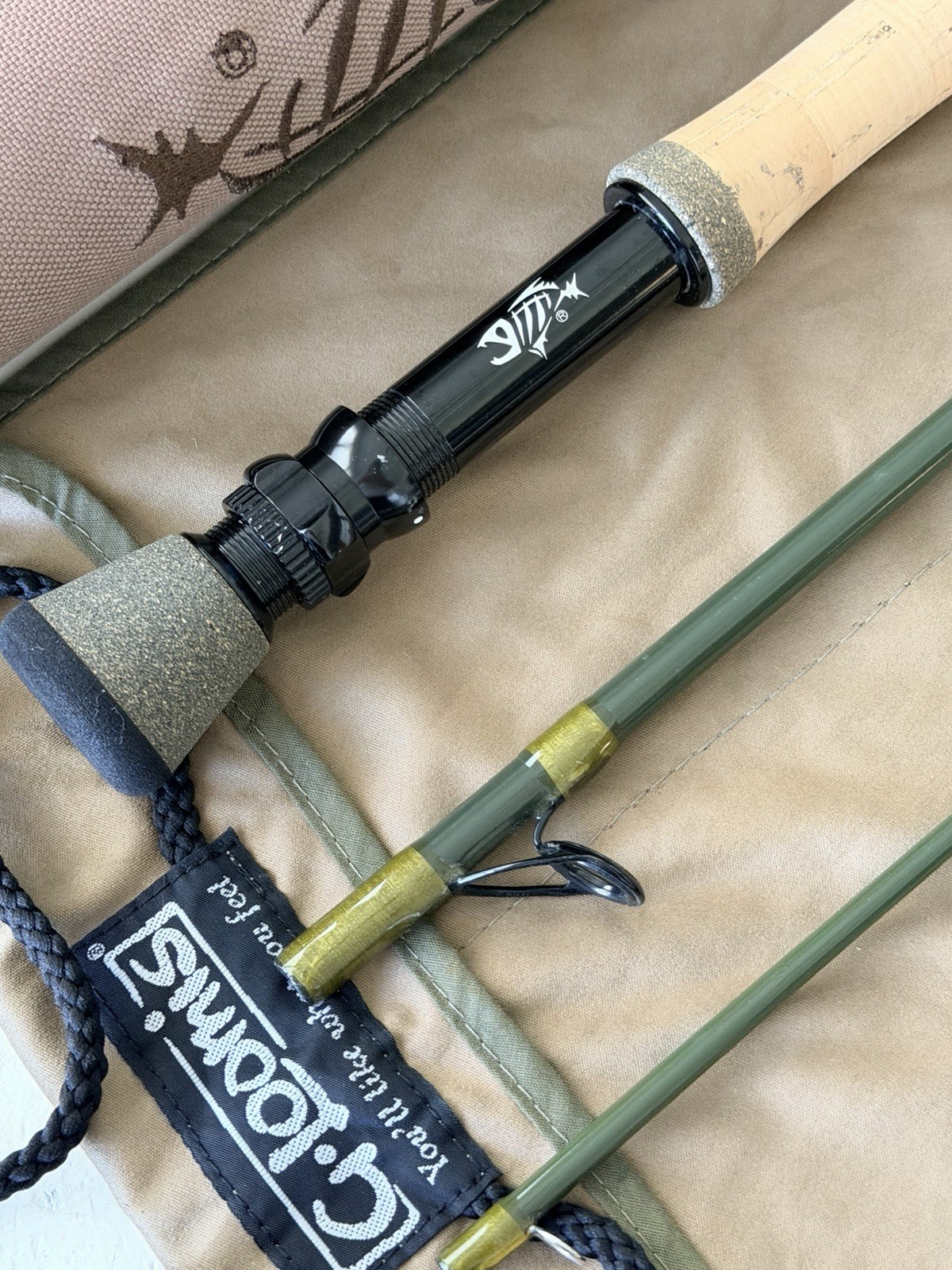 **BEAUTIFUL**~RARE~G LOOMIS SS SHORT STICK 8/9wt. 7’6”in fly rod🔥~LEGENDARY~🔥
