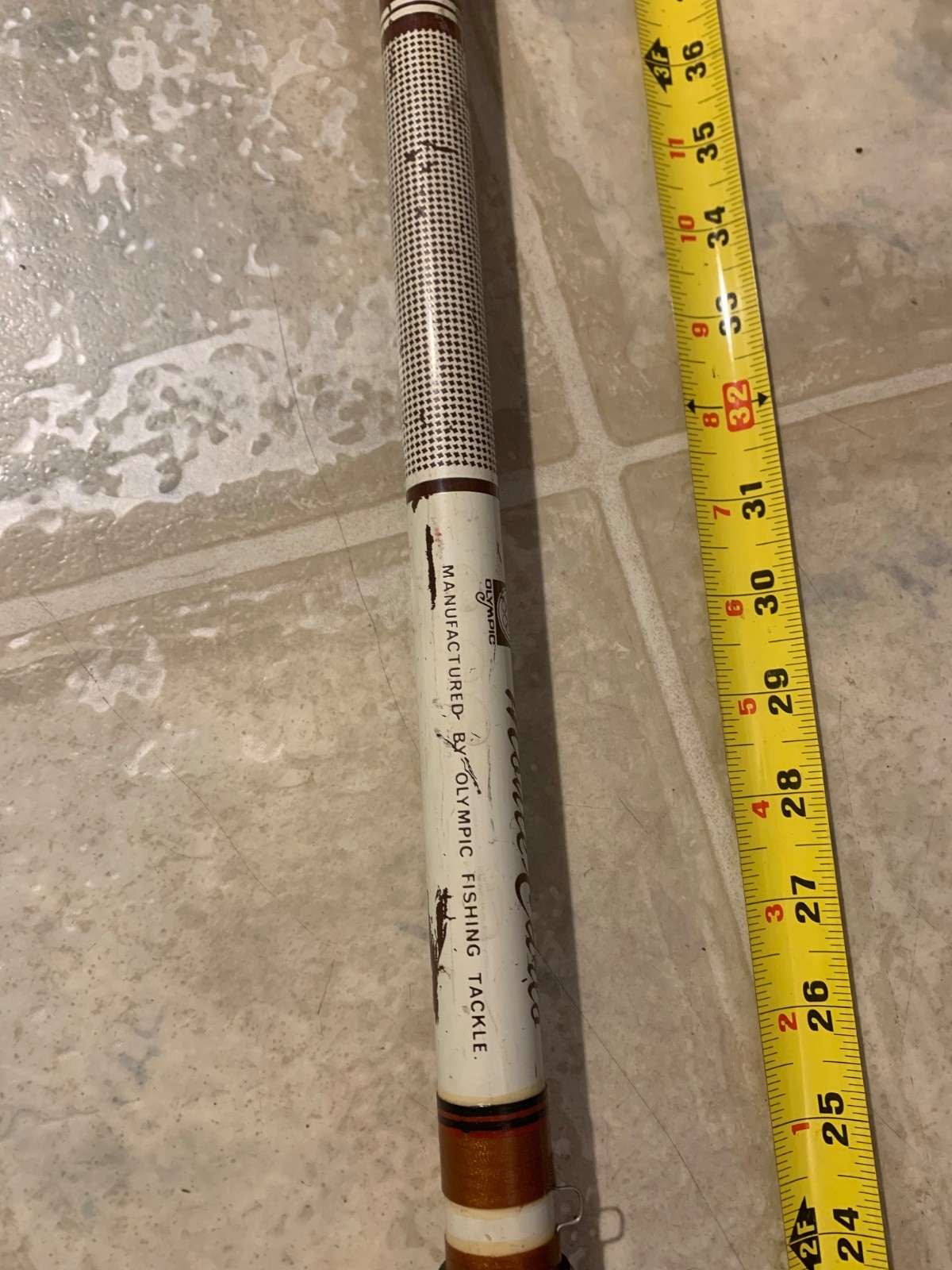 Saltwater Spinning Rod 9.5′ 2-Piece Olympic 5010 – Heavy Duty for Large Fish, Su
