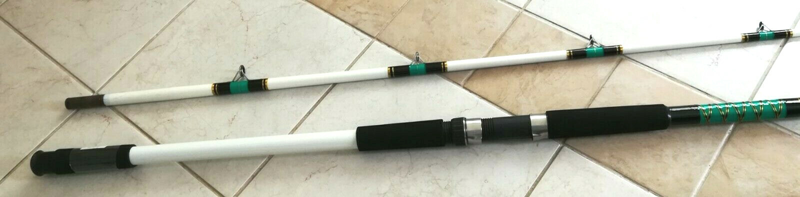 2-section 12′ Catfish Rod – 20-40 LB Line Weight/ Casting (New)