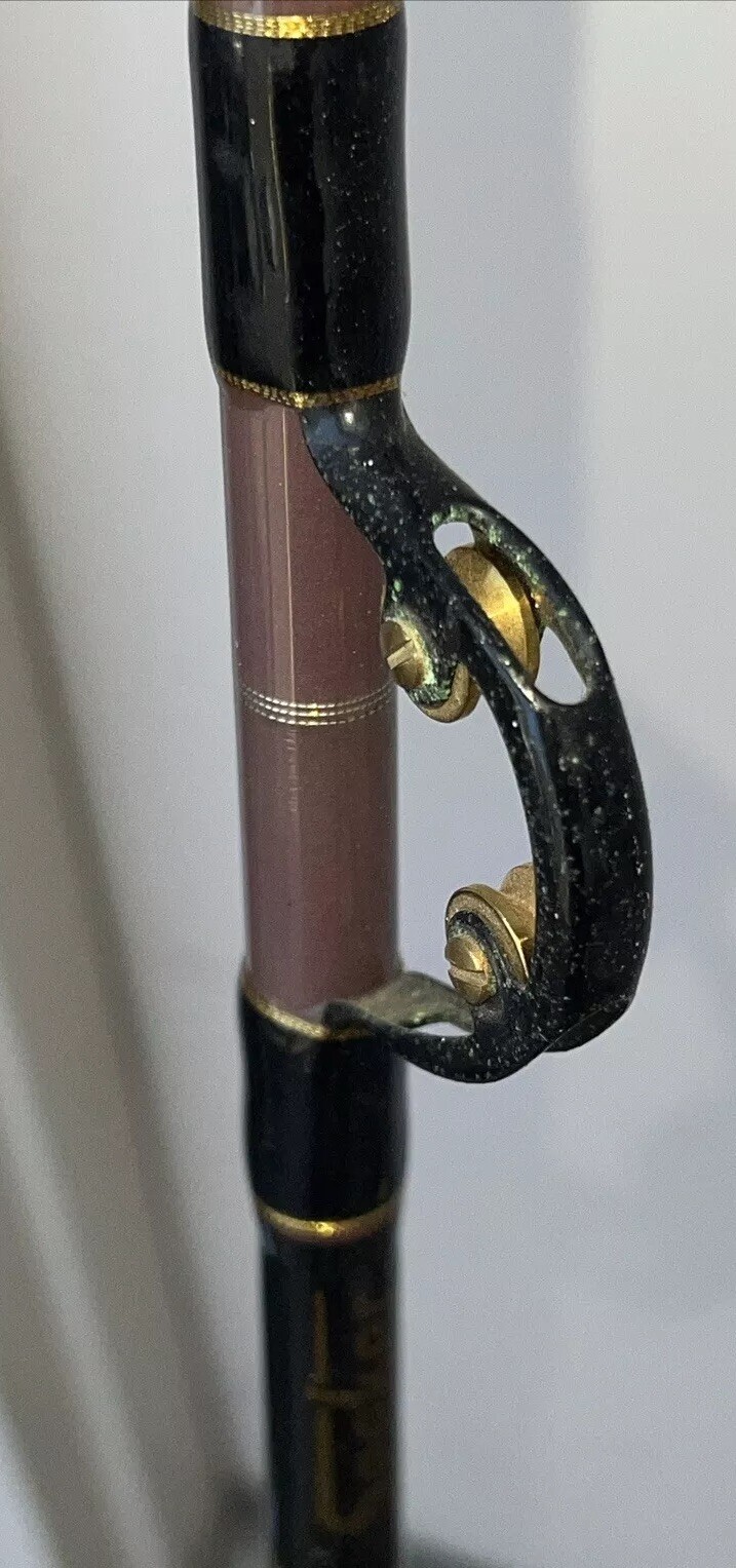 Seeker Made Fishing Trolling Rod 20lb Class w/ AFTCO Uni-Butt Made USA 6.5” Igfa